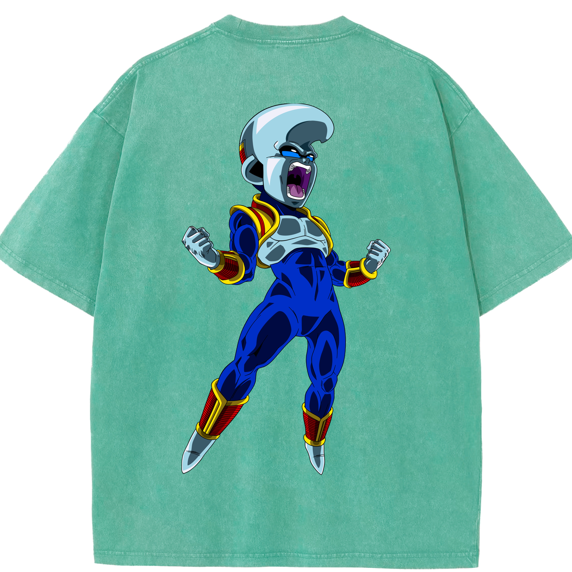 （画像用） ドラゴンボール DRAGON BALL 綿100% ヴィンテージ風 半袖Tシャツ（背面プリント）